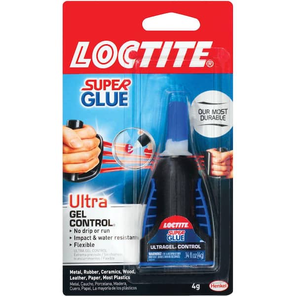 Loctite Super Glue 0.14 oz. Ultra Gel Control Clear Applicator  (each)