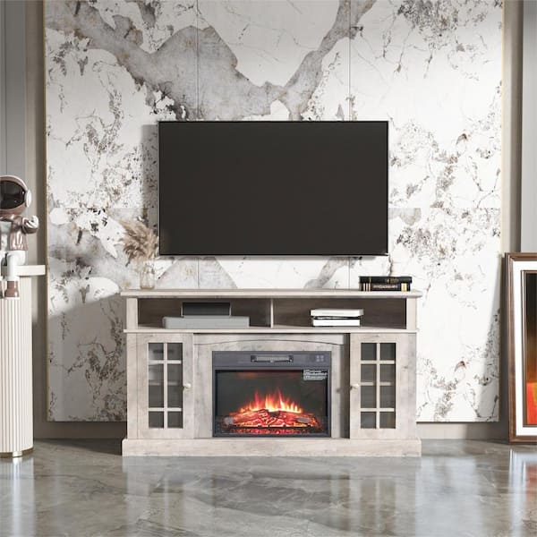 Fireplace tv stand in deals store near me