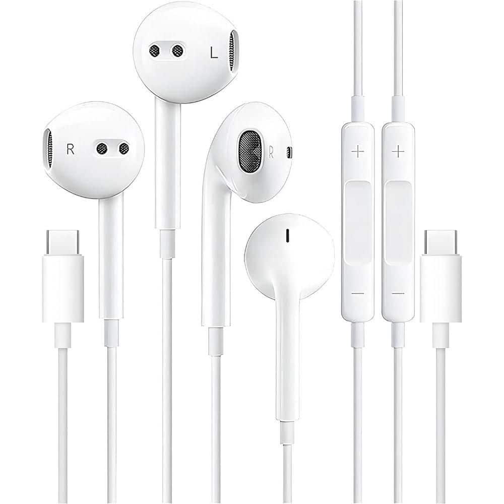 2 Packs White USB C Wired in-Ear Headphones price history on PriceWatchPro