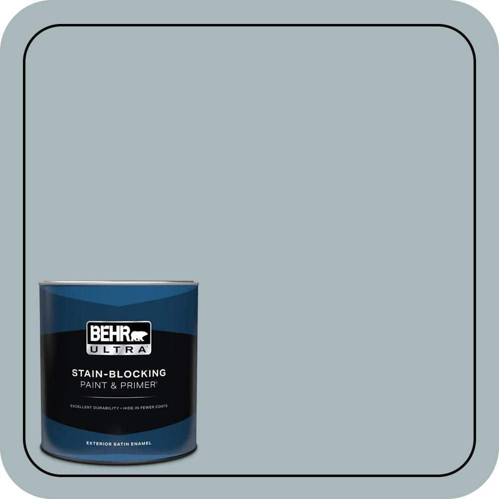 1 qt. #N470-3 Half Sea Fog Satin Enamel Exterior Paint & Primer price history on PriceWatchPro