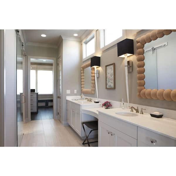 Cassidy Gold 8 in. Widespread 2-Handle Bathroom Faucet in Champagne Bronze (Handles Not Included)