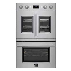 Asti 30 in. Electric French Door Double Oven