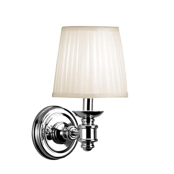 Easylite 1-Light Chrome Wall Sconce