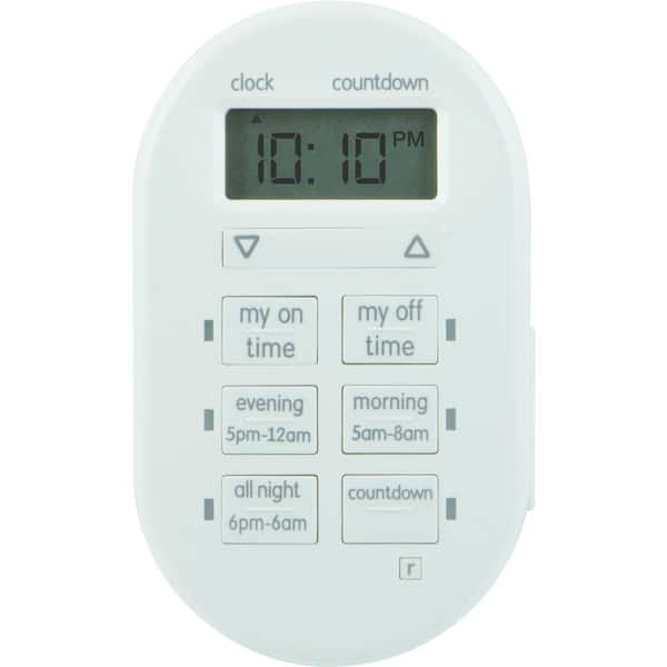 myTouchSmart Simple Set Indoor Plug-In Digital Timer