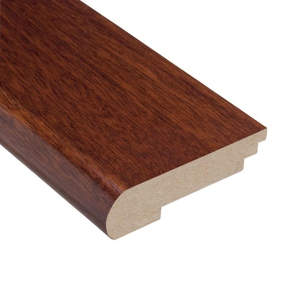 HOMELEGEND Brazilian Cherry 3/8 in. Thick x 3-3/8 in. Wide x 78 in. Length Stair Nose Molding