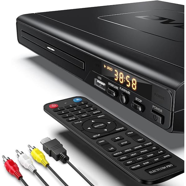 Ahfiwaso 1080P DVD Player for TV,That Play All Regions,Stereo 