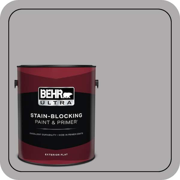 BEHR ULTRA 1 gal. #MQ5-04 Classy Flat Exterior Paint & Primer