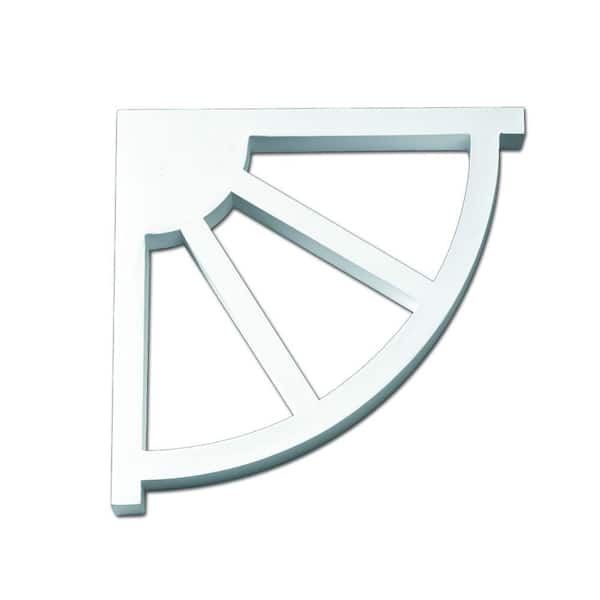 Fypon 12 in. x 12 in. x 1 in. Polyurethane Bracket Moulding