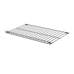 28 in. Wire Shelf for Garage Slat Wall and Track Systems