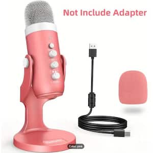  Podcast Microphone for Phone, MTPHOEY Professional USB  Microphone forTikTok/PC/Pad/PS4/i*O*S/Android,Computer Mic with Noise  Cancelling,Asmr Microphone Plug and Play for Streaming,Podcast,Gaming :  Musical Instruments