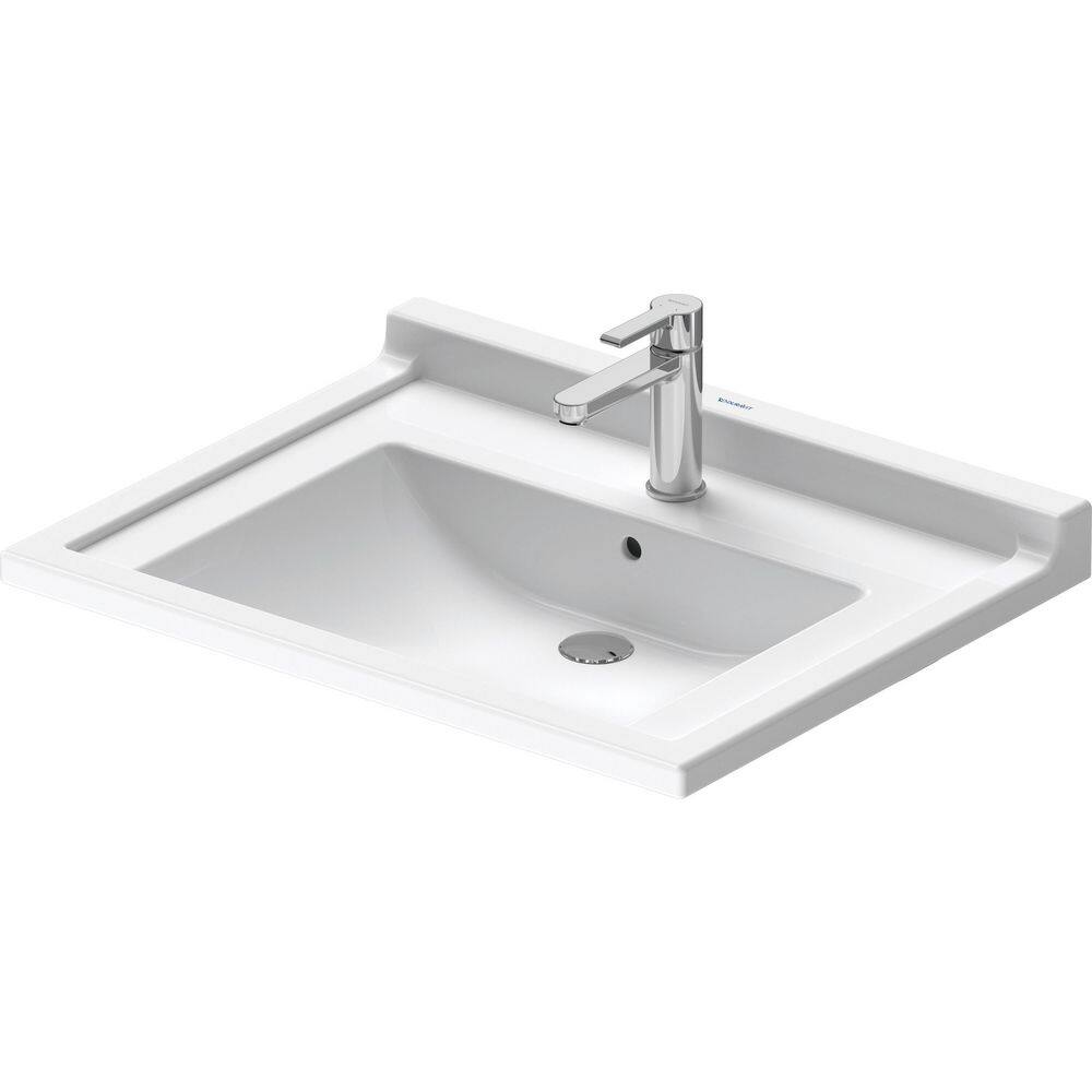 EAN 4021534258282 product image for Starck 3 Ceramic Rectangular Vessell Sink | upcitemdb.com
