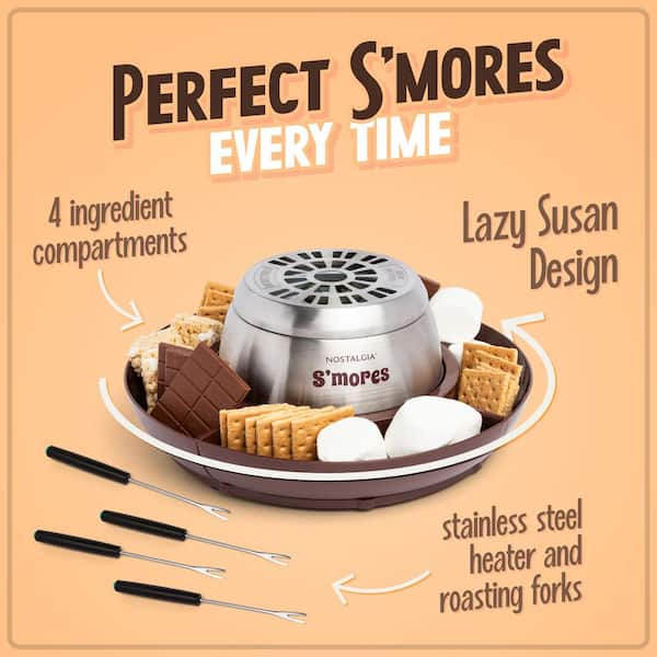 (未使用･未開封品)　Nostalgia SMM200 Electric S'mores Maker by Nostalgia f4u0baa Amazon | Nostalgia SMM200 Electric S'mores Maker by Nostalgia