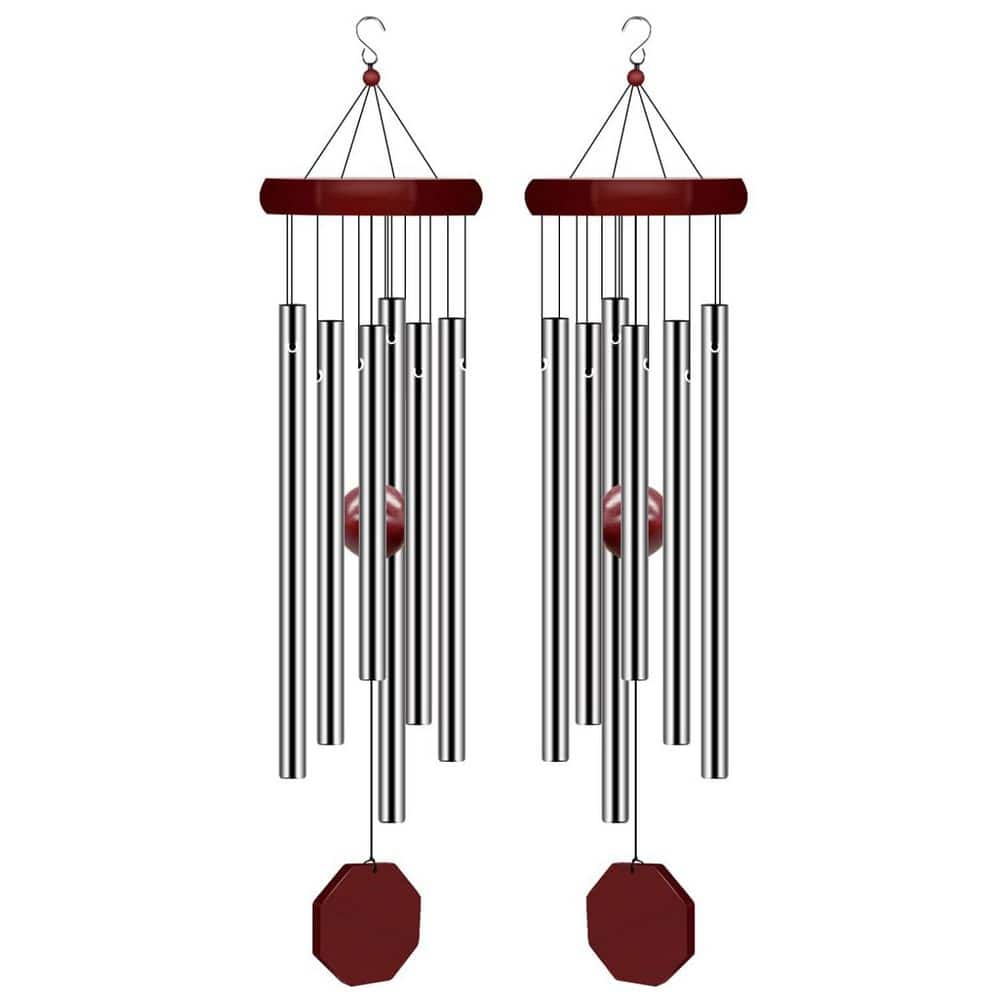 2 Pack Outdoor Memorial Wind Chimes