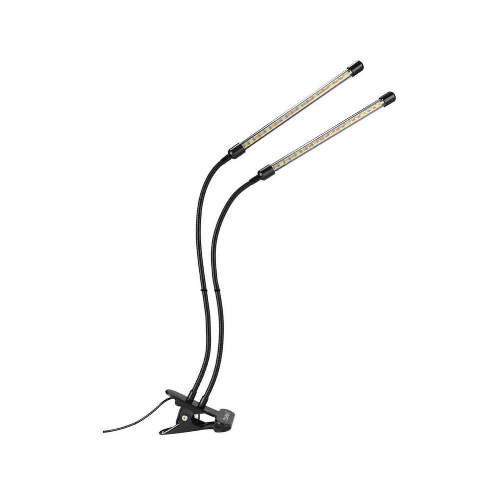 2-Head Plant Grow LED Light Full Spectrum for Indoor Plant Growing with Flexible Gooseneck, Remote Control 2-Pack price history on PriceWatchPro