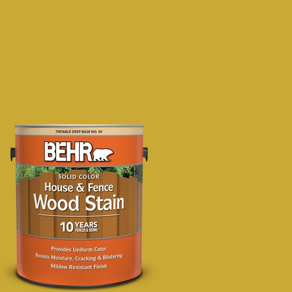 1 gal. #P320-7 Sweet and Sour Solid Color House and Fence Exterior Wood Sta