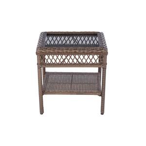Mix and Match Wicker Outdoor Patio Side Table