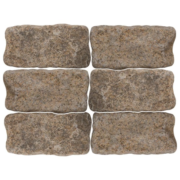 MSI Belgium Block 4 in. x 8 in. Granite Cobble Stone (216 Pieces/47.52 sq. ft./Pallet)