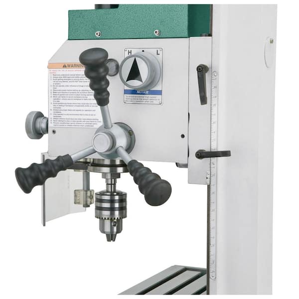 【北見市発】5SPEED DRILL PRESS CH-13N 1995年製 緑 卓上 金属加工 穴あけ (D6700rawY) Grizzly Industrial 20 in. Floor Variable-Speed Tapping Drill Press