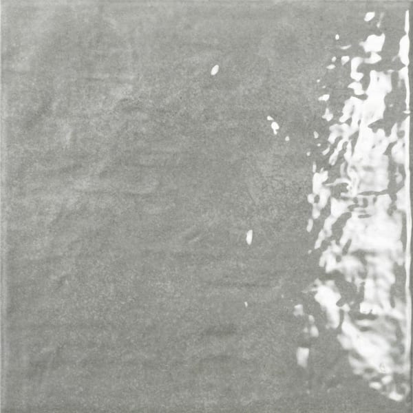 Passion Gris 8.86 in. x 8.86 in. Glossy Porcelain Floor and Wall Tile (10.9 sq. ft./Case)