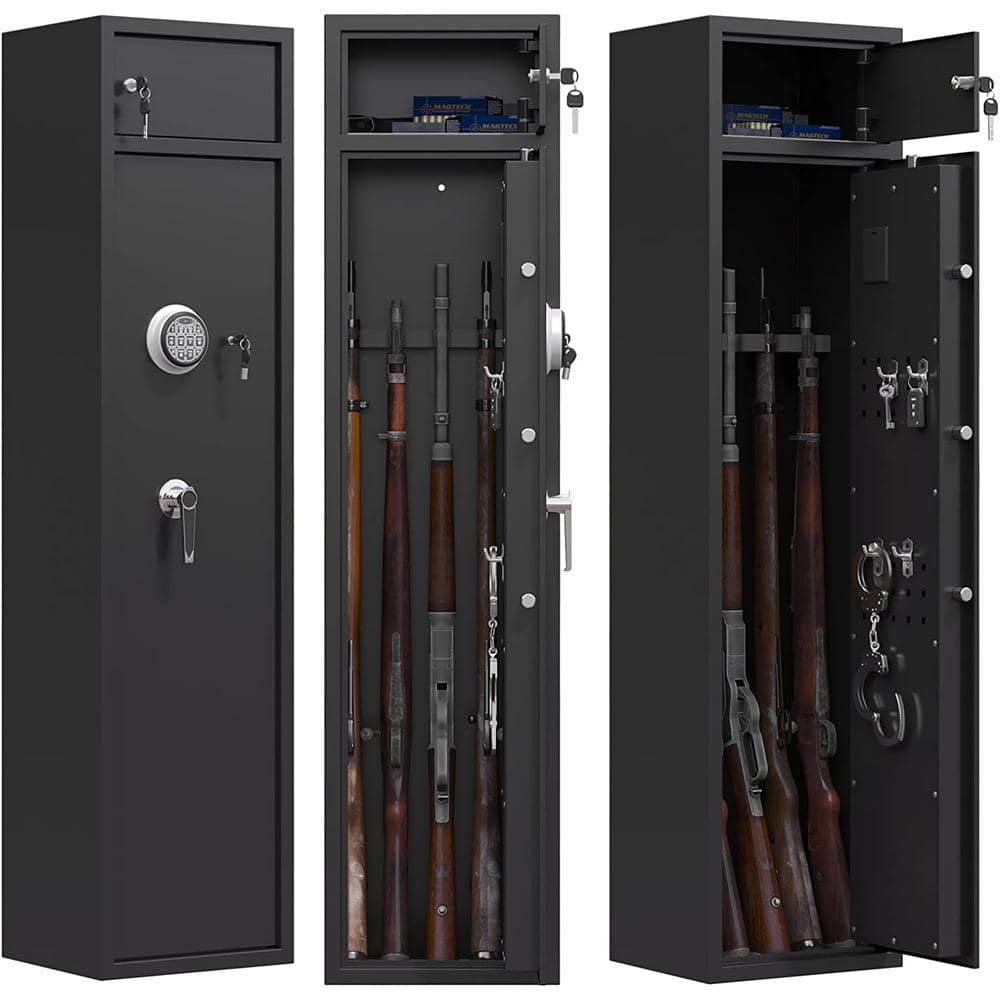 FUFU&GAGA Maximum ofGun Capacity 4 Gun Key Locking Storage