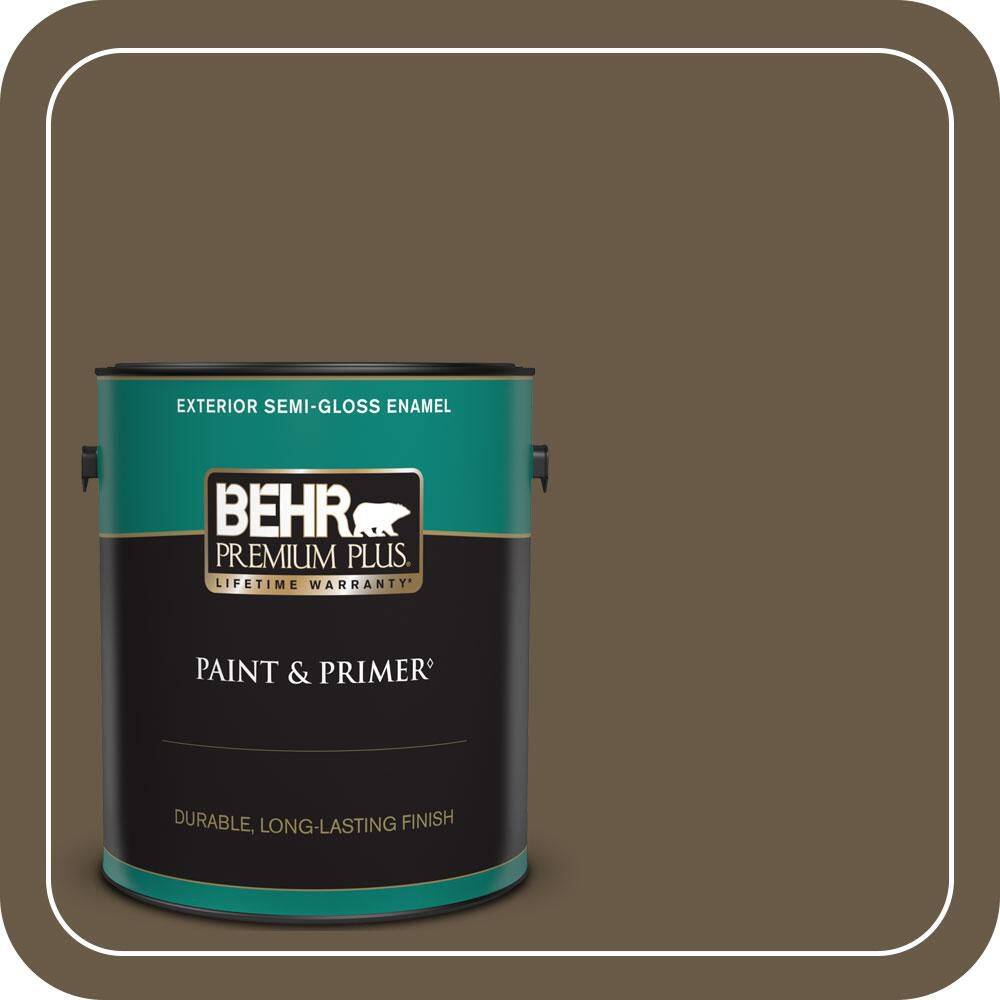 1 gal. #PPU7-25 Clove Brown Semi-Gloss Enamel Exterior Paint & Primer price history on PriceWatchPro