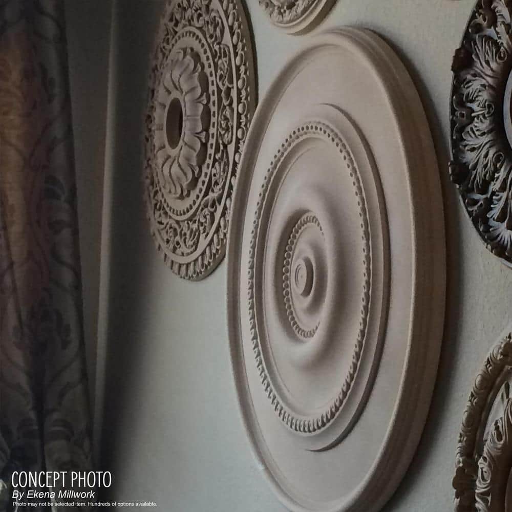 Edinburgh 18'' White Urethane Split Ceiling Medallion
