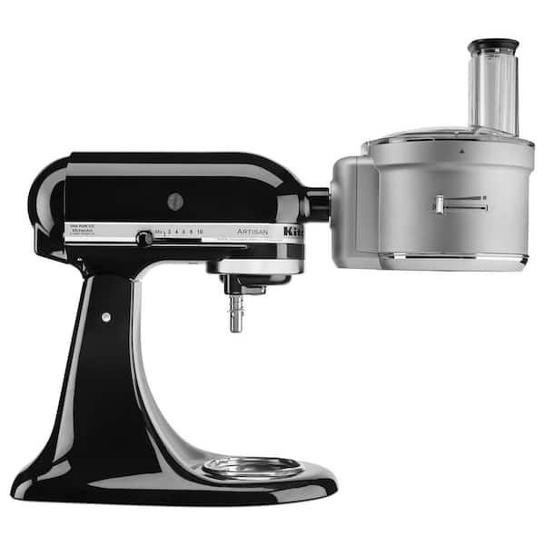 KitchenAid Artisan 5 Qt. Onyx Black with KSM150PSOB Attachments - and Home Stand Beater, Hook Dough Mixer Whip The 10-Speed Flat 6-Wire Depot