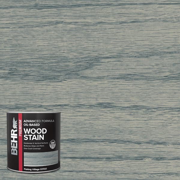 1 qt. TIS-044 Fishing Village Transparent Oil-Based Advanced Formula  Interior Wood Stain