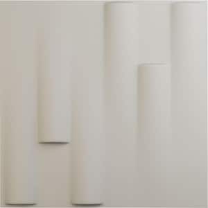 19-5/8"W x 19-5/8"H Hamilton EnduraWall Decorative 3D Wall Panel, Satin Blossom White (12-Pack for 32.04 Sq.Ft.)