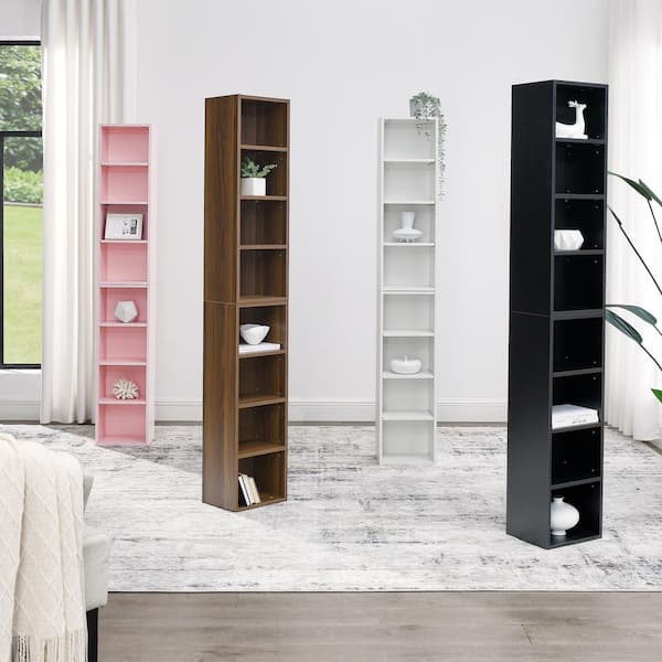 Tall Narrow Bookcase, Tall Maple Bookcase