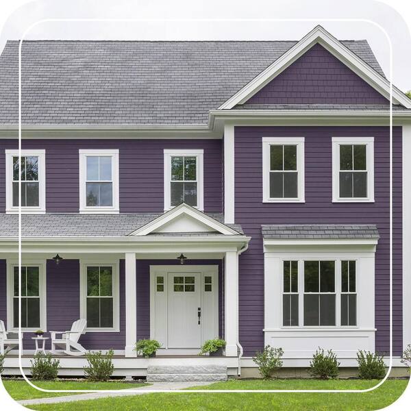 BEHR ULTRA 1 qt. #S-H-660 Blackberry Harvest Semi-Gloss Enamel