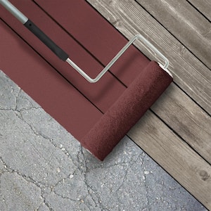 1 gal. #PFC-04 Tile Red Textured Low-Lustre Enamel Interior/Exterior Porch and Patio Anti-Slip Floor Paint