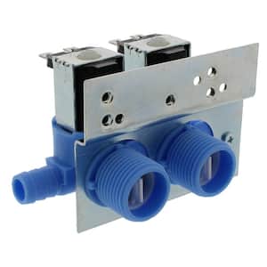 Washing Machine Water Inlet Valve Kit, 1 in. Fitting, Plastic and Metal Material