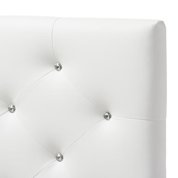 Baxton Studio Viviana White Twin Headboard 28862 6973 HD The