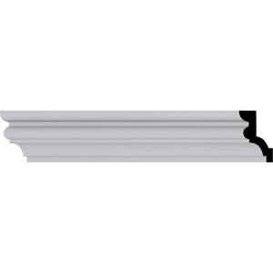 1-7/8 in. x 2-7/8 in. x 94-1/2 in. Polyurethane Asa Smooth Crown Moulding