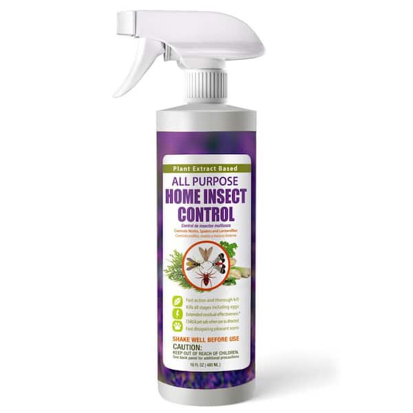 EcoVenger by EcoRaider All Purpose Insect Control 16 oz. Fleas, Moths, Springtails, Spiders, Plant-Based, Child/Pet-Safe