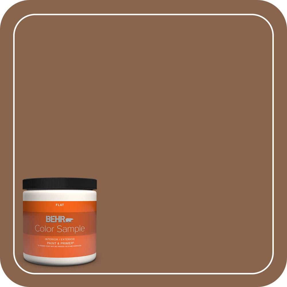 8 oz. #S220-7 Molasses Flat Interior/Exterior Paint & Primer Color Sample price history on PriceWatchPro