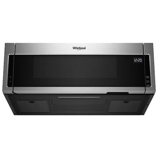 Whirlpool 1.1 Cu. ft. Low Profile Over-the-range Microwave (Black)
