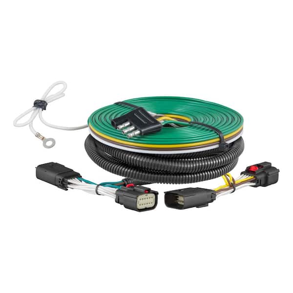 CURT Custom Towed-Vehicle RV Wiring Harness, Select Ram 1500