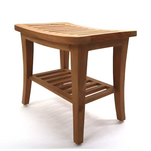 W. C. Redmon Co. Panchina Doccia In Teak Bianco: Resistente, Elegante E Perfetta Per Interno/esterno