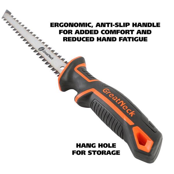 GreatNeck 6 in. Double Edge Jab Saw 74030 - The Home Depot