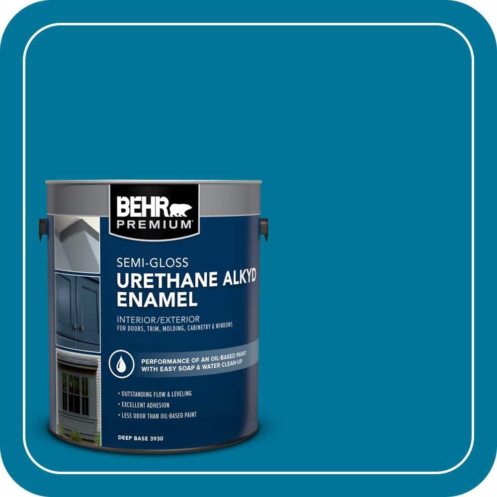 BEHR PREMIUM 1 gal. #P490-7 Mayan Treasure Urethane Alkyd Semi