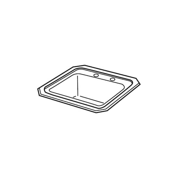 Celebrity 15 in. Drop-in Single Bowl 20-Gauge Stainless Steel Bar Sink Only