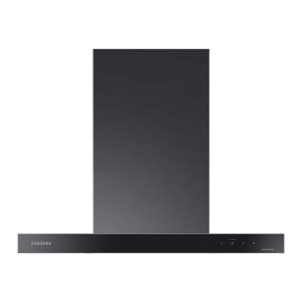 Samsung 30" BESPOKE Wall Mount Range Hood in Clean Deep Charcoal