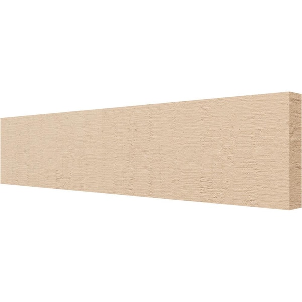 Ekena Millwork 2-in. x 8-in. x 36-in. Block Woodgrain, Primed Tan Timberthane Polyurethane Rafter Tail Brace