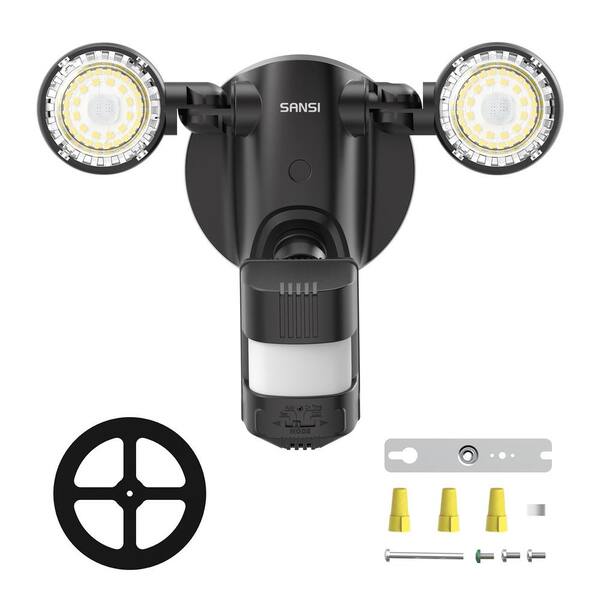 SANSI 300 Watt Equivalent 3000 Lumens 5000K 320 Degree Black