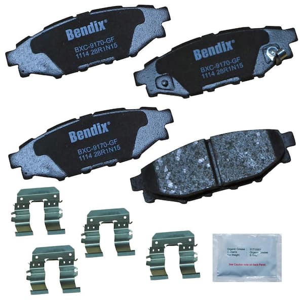 Bendix Premium Copper Free Disc Brake Pad Set CFC1114 - The Home Depot