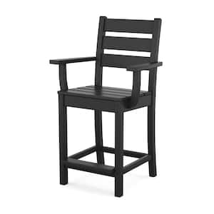 Grant Park Counter Arm Chair in Black