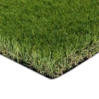Jefferson 7.38 ft. x 8.76 ft. Green Artificial Grass