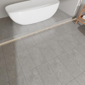 Italian Metalia Porcelain 12 in. x 24 in. x 9mm Flooring and Wall Tile - Dark Gray (7 PCS/Case, 14 sq. ft./Case)